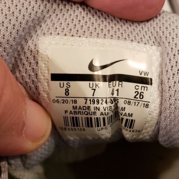 Nike air mavin sneakers grey marbled soles euc - Picture 7 of 8